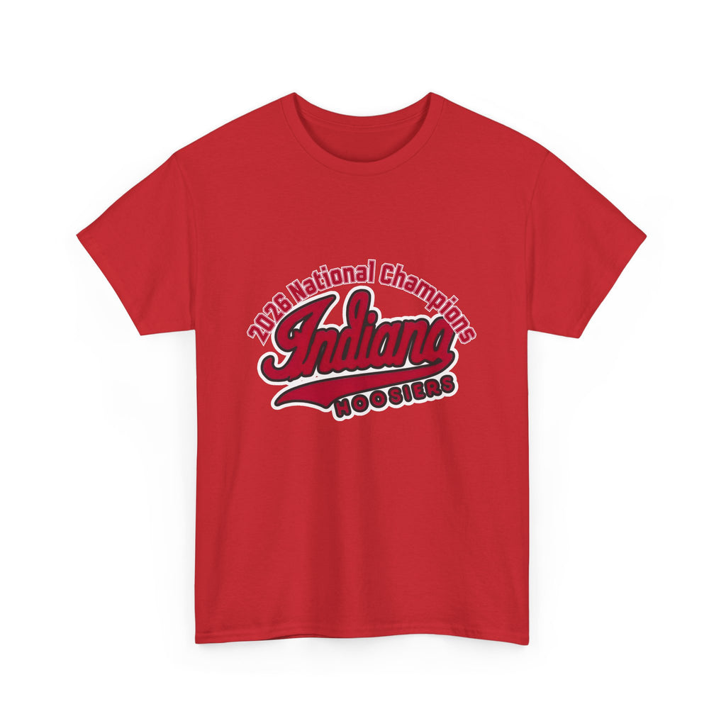 Indiana Hoosiers 2026 Championship T-shirt| IU FOOTBALL Dan Tee