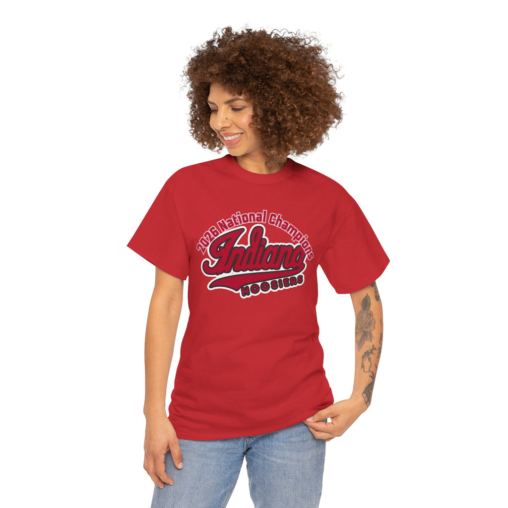 Indiana Hoosiers 2026 National Champions T-Shirt | IU Football Shirt | College Football Fan Tee | Hoosier Pride Game Day Shirt