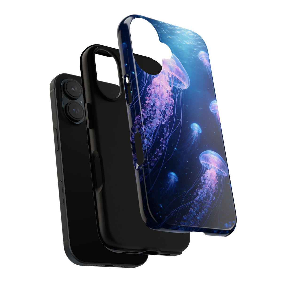 Jellyfish Illustration Phone Case | Tough Case, Ocean Marine Life