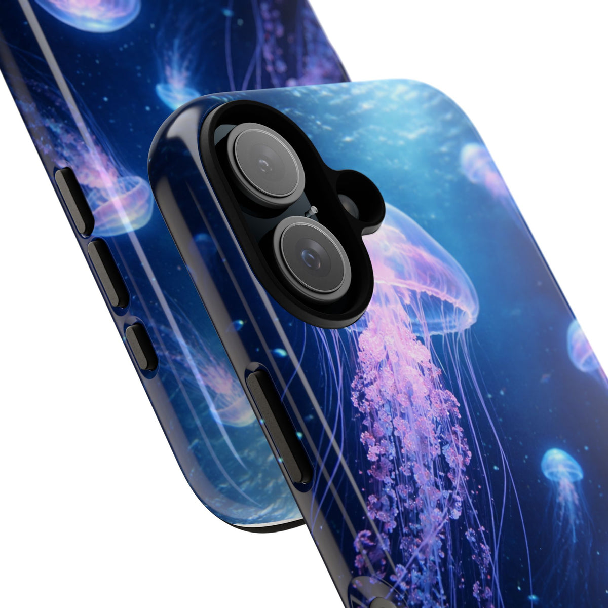 Jellyfish Illustration Phone Case | Tough Case, Ocean Marine Life