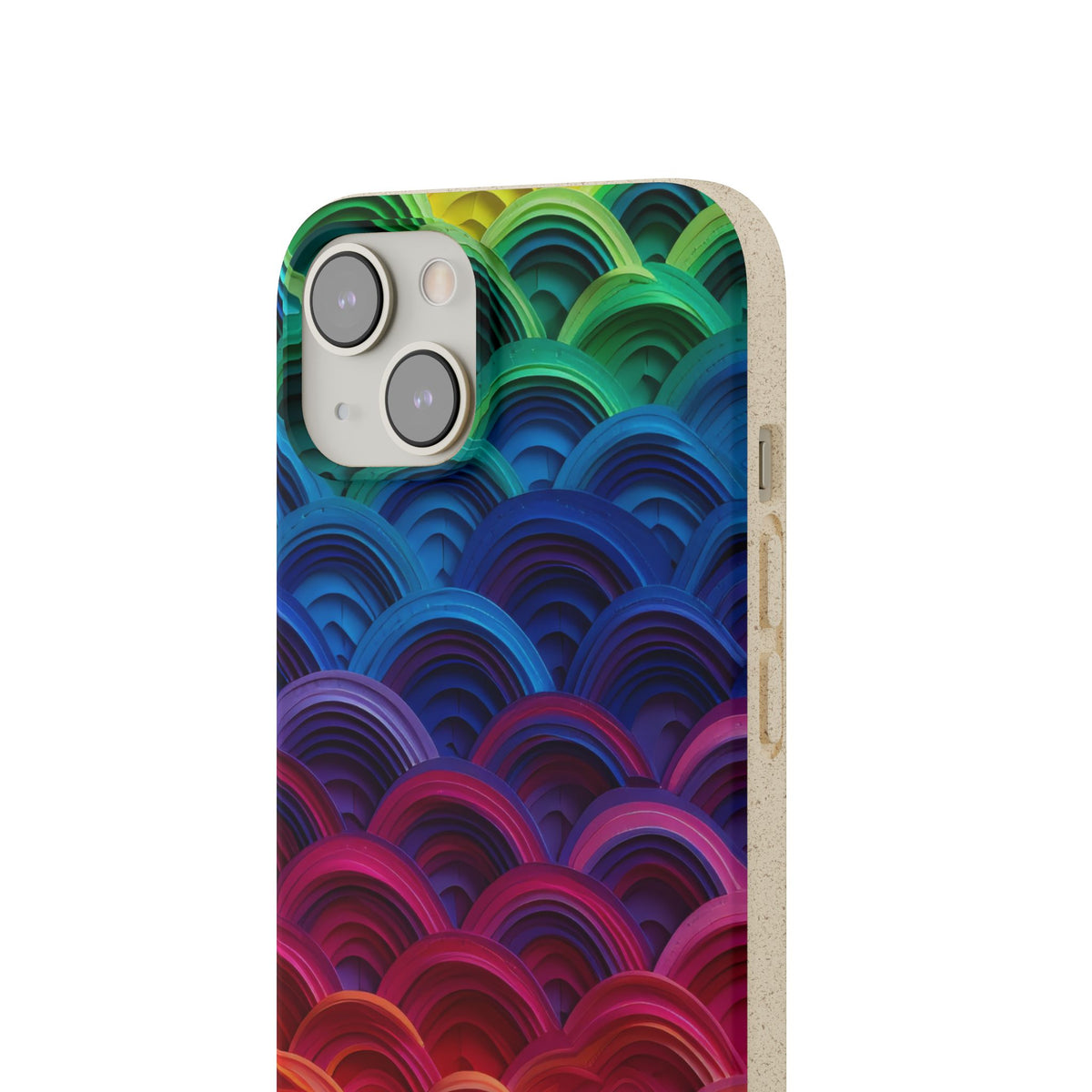 Rainbow Scales Phone Case | Biodegradable Case