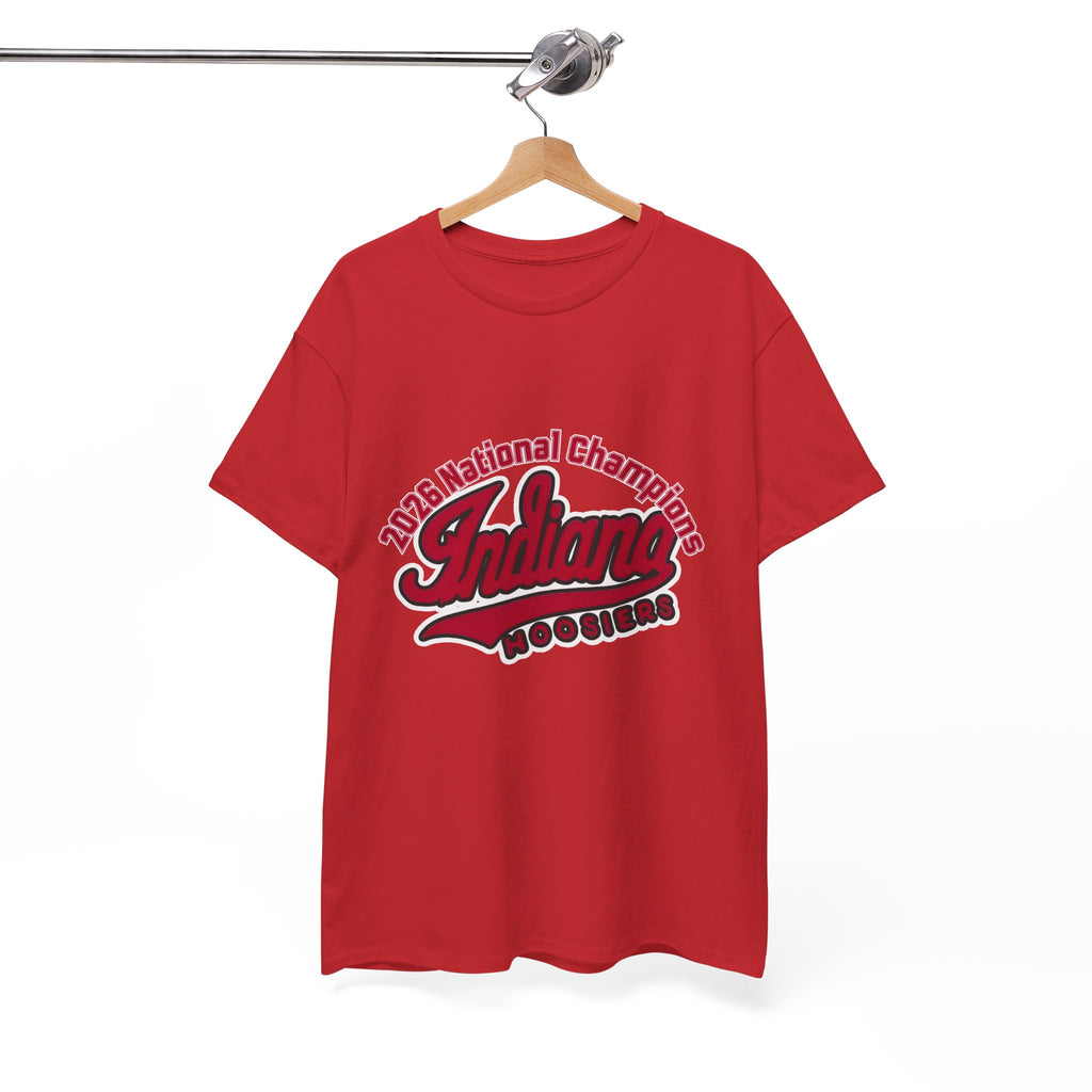 Indiana Hoosiers 2026 Championship T-shirt| IU FOOTBALL Dan Tee
