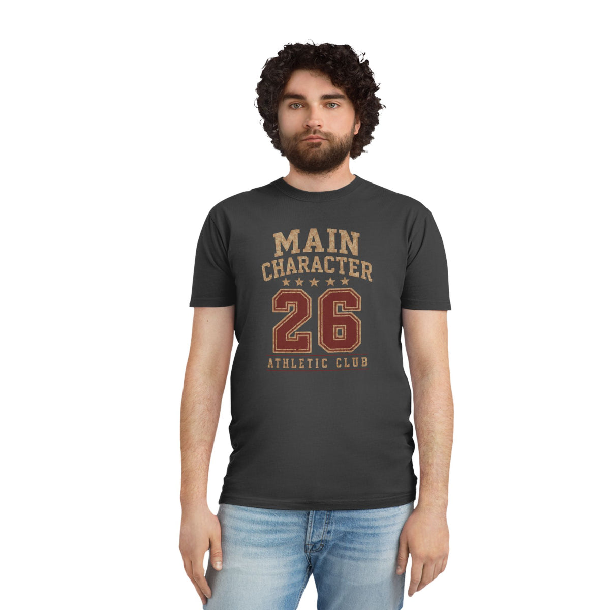 Varsity 26 Number Tee Vintage Athletic Jersey Style Shirt | Teen Retro Sports