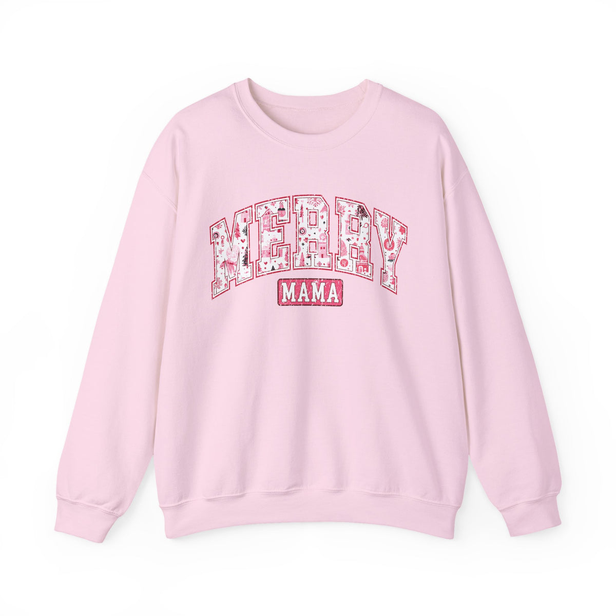Merry Christmas Mama Sweatshirt | Holiday Mom Sweater