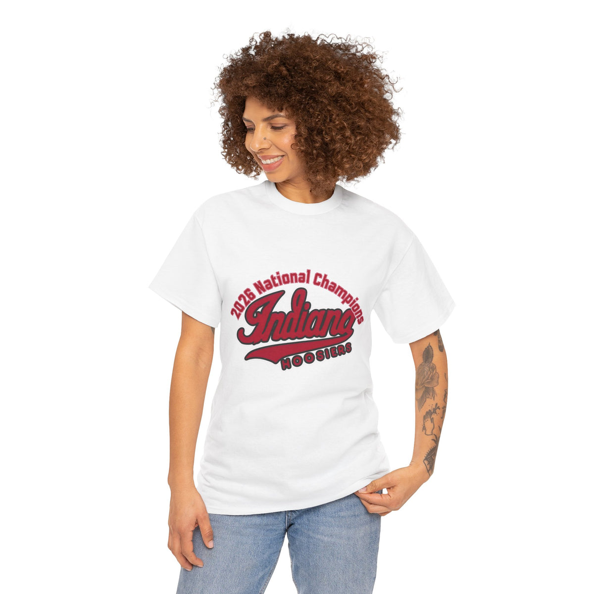 Indiana Hoosiers 2026 Championship T-shirt| IU FOOTBALL Dan Tee