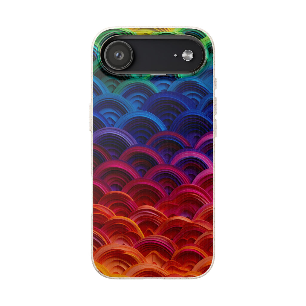 Rainbow Scales Phone Case | Biodegradable Case