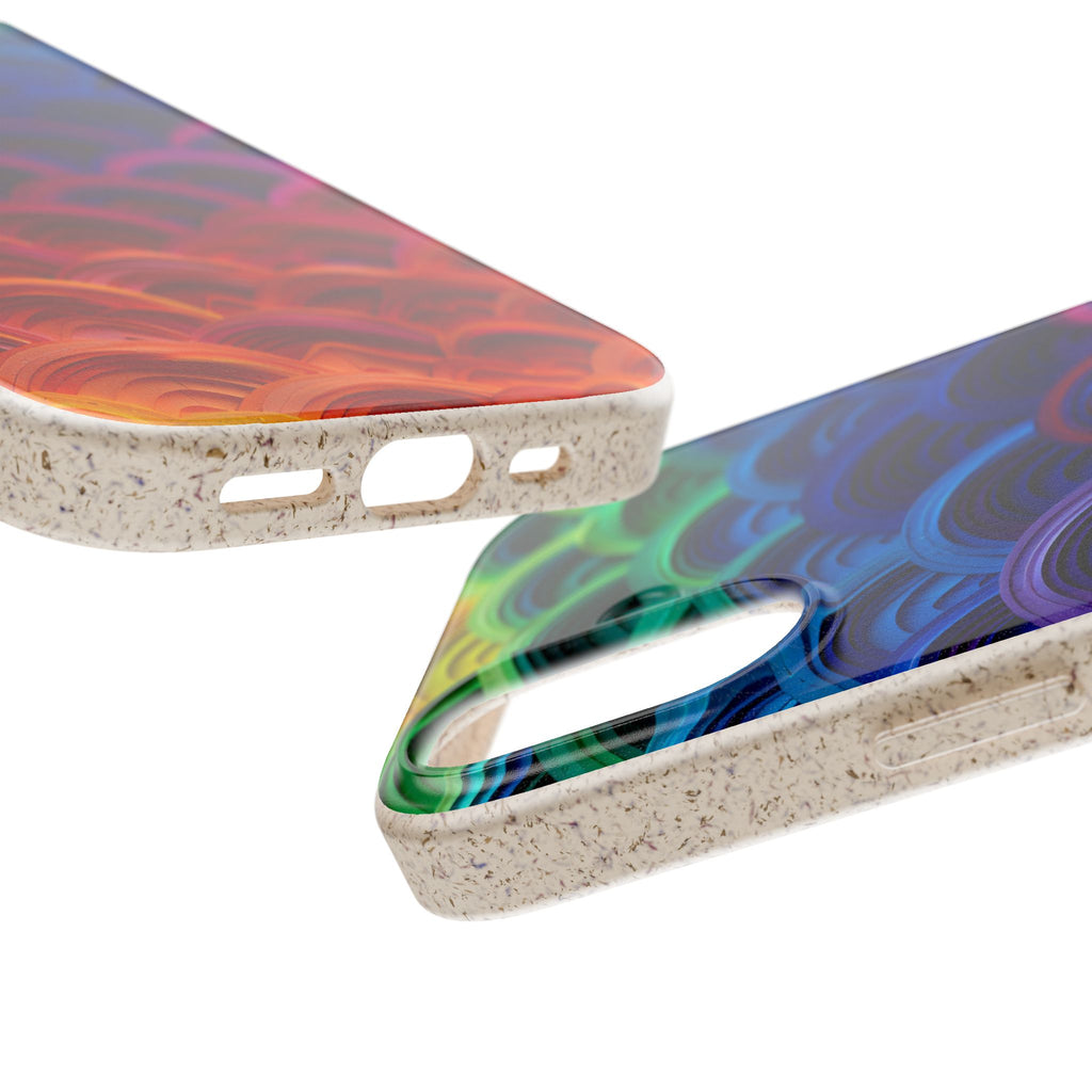 Rainbow Scales Phone Case | Biodegradable Case