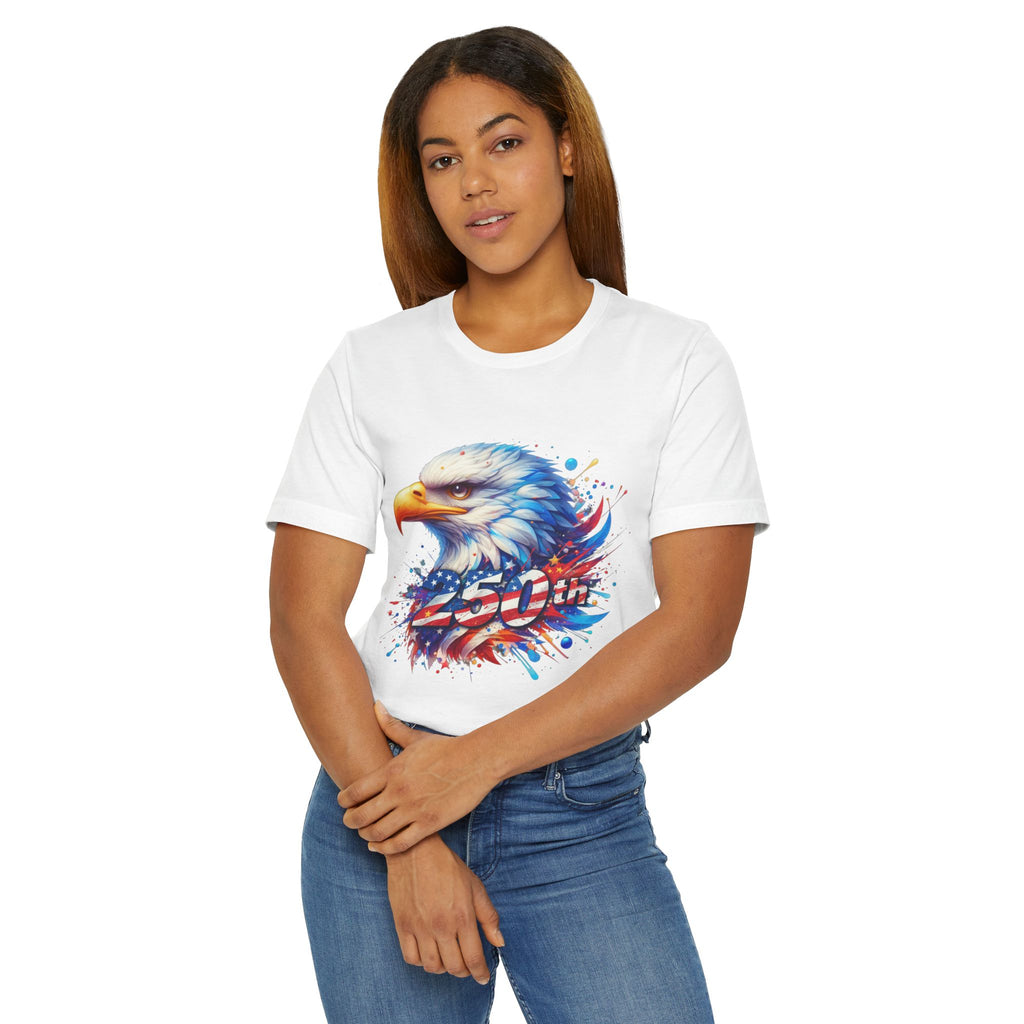 American Eagle 250th Anniversary T-Shirt | Patriotic Independence Design