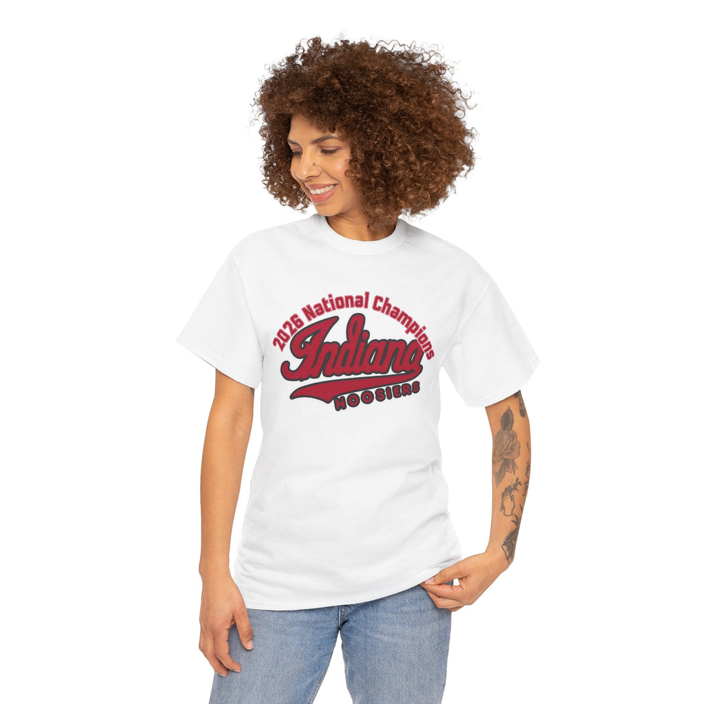 Indiana Hoosiers 2026 National Champions T-Shirt | IU Football Shirt | College Football Fan Tee | Hoosier Pride Game Day Shirt