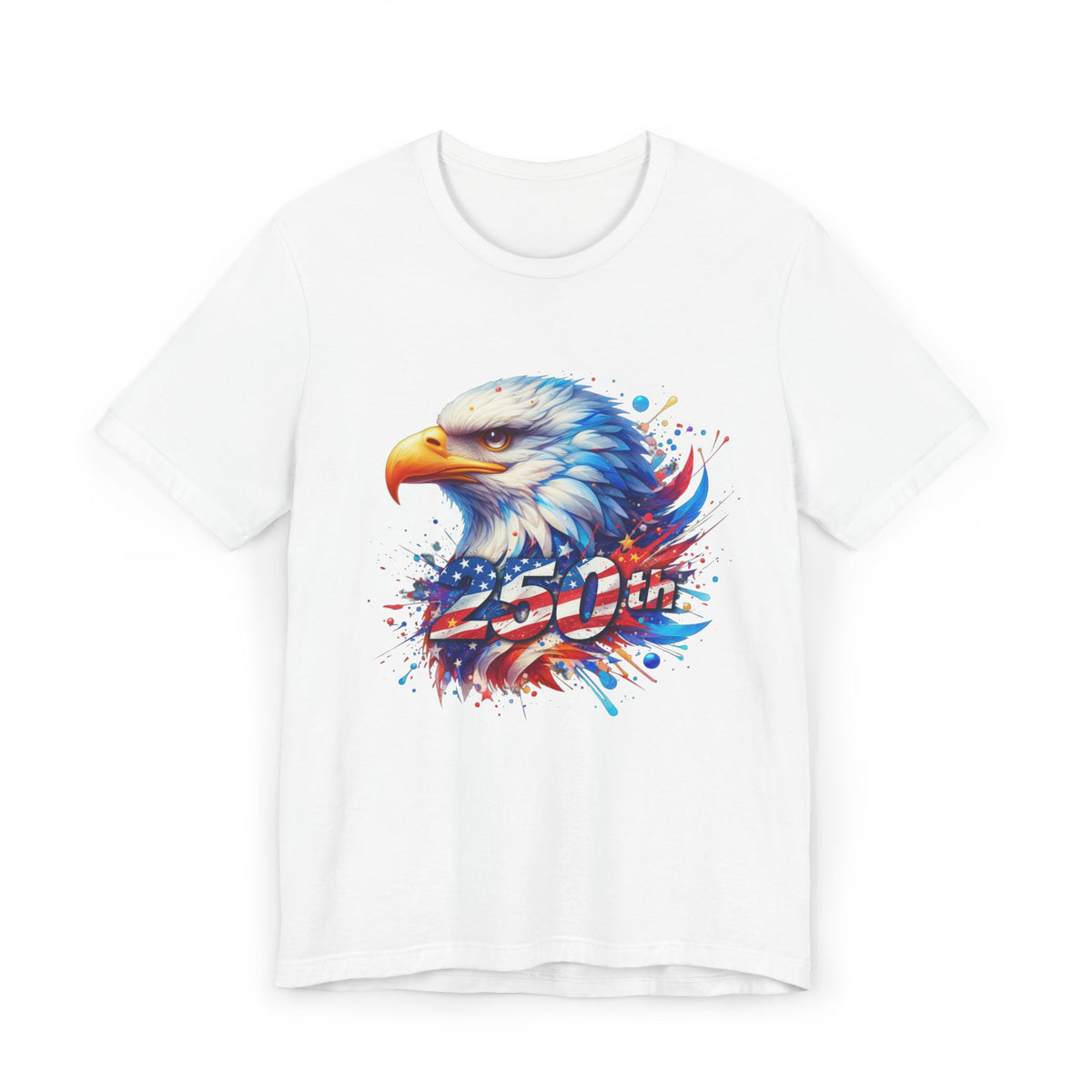 American Eagle 250th Anniversary T-Shirt | Patriotic Independence Design