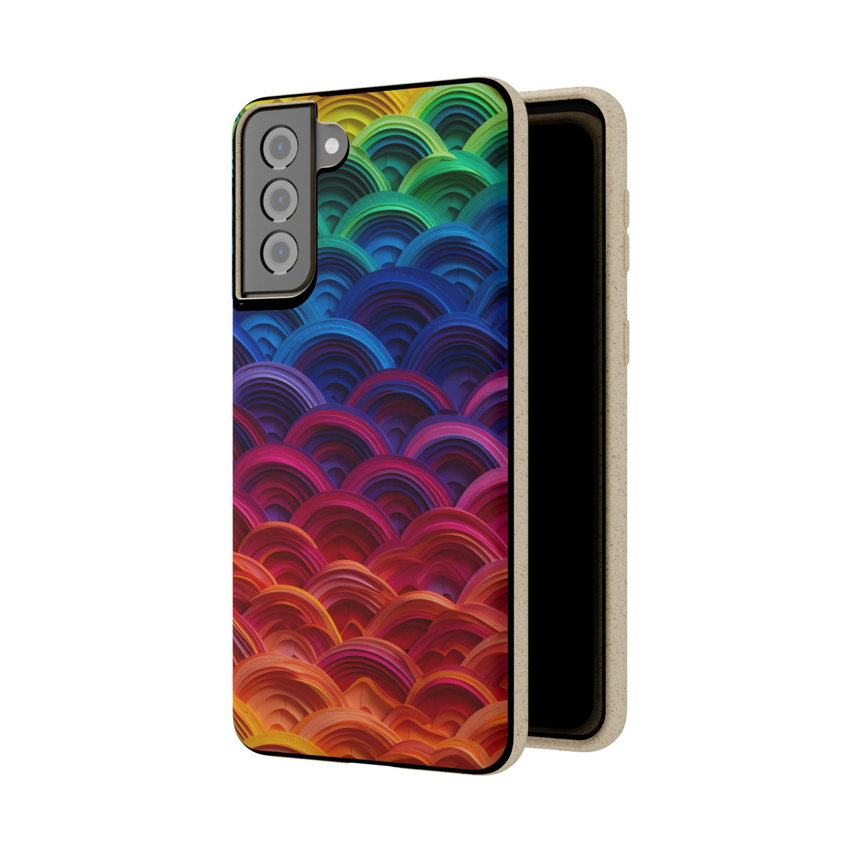 Rainbow Scales Phone Case | Biodegradable Case