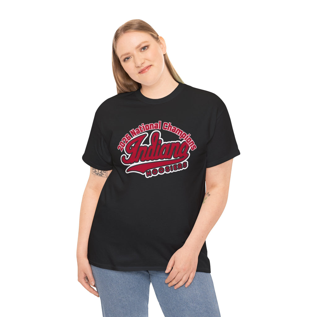 Indiana Hoosiers 2026 National Champions T-Shirt | IU Football Shirt | College Football Fan Tee | Hoosier Pride Game Day Shirt