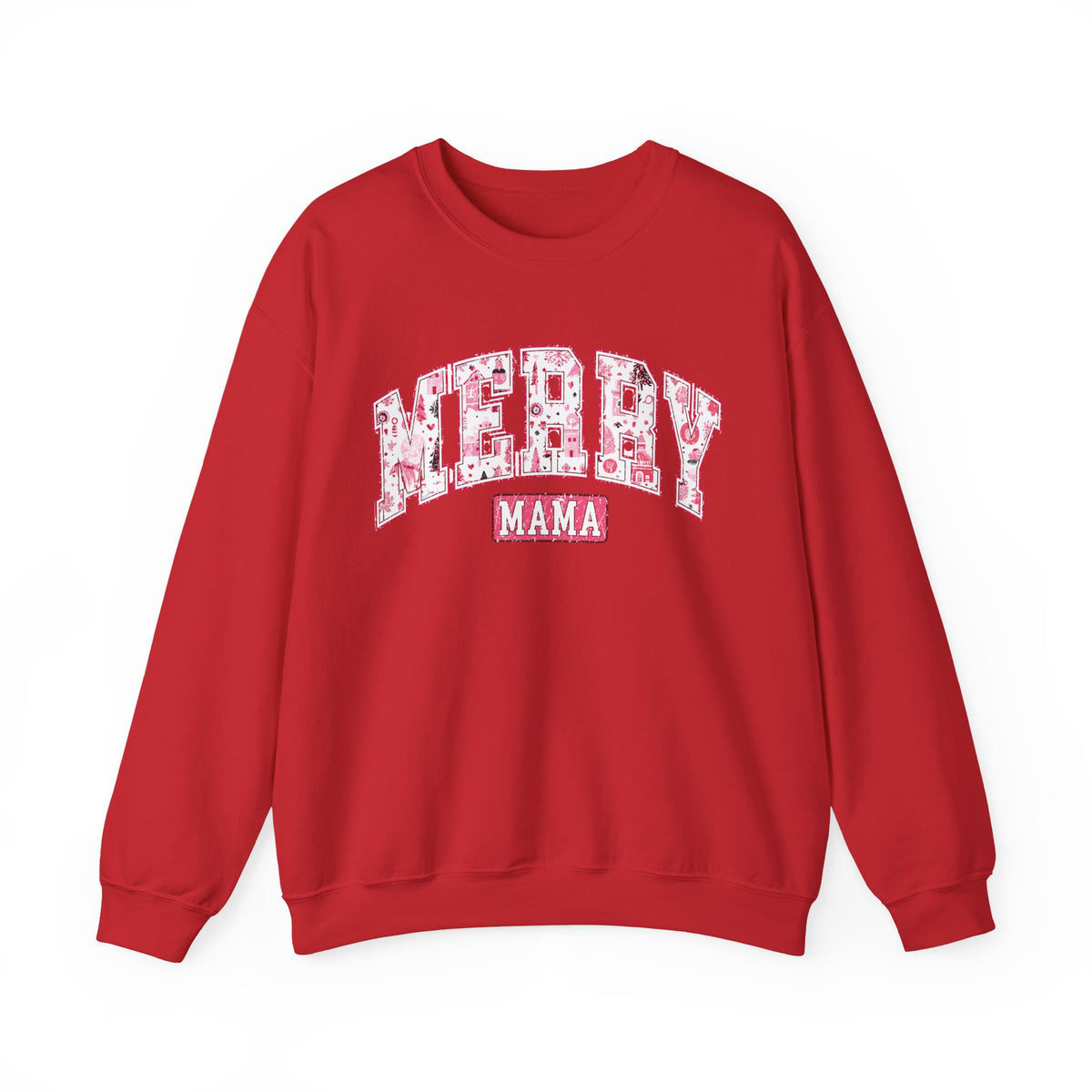 Merry Christmas Mama Sweatshirt | Holiday Mom Sweater