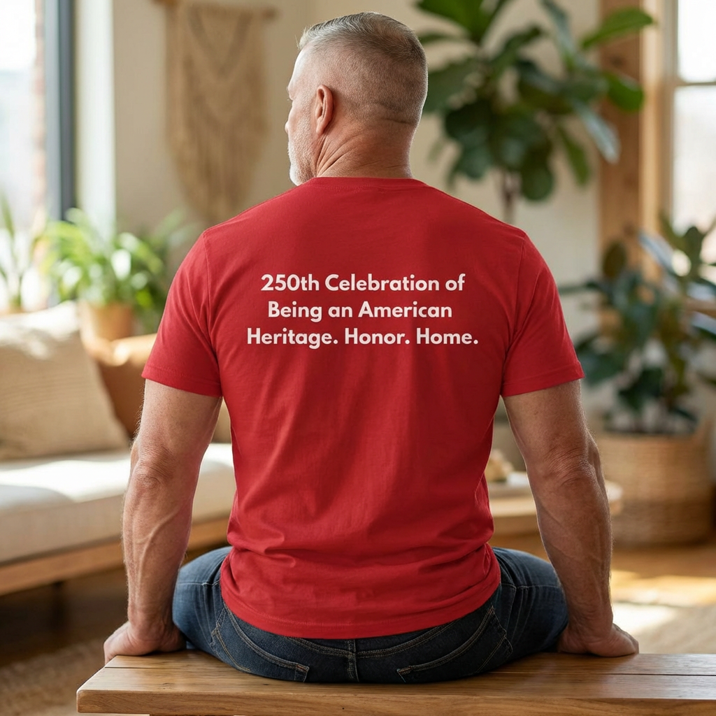 American Eagle 250th Anniversary T-Shirt | Patriotic Independence Design