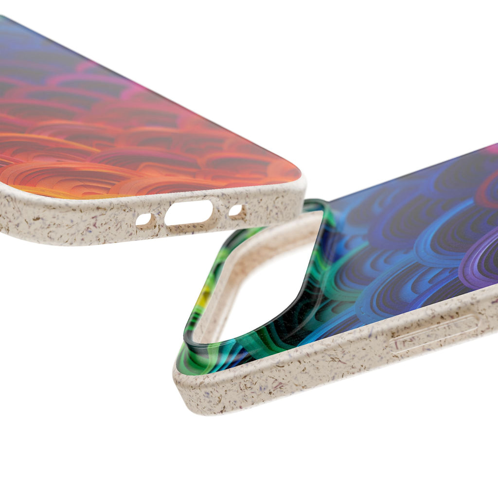 Rainbow Scales Phone Case | Biodegradable Case