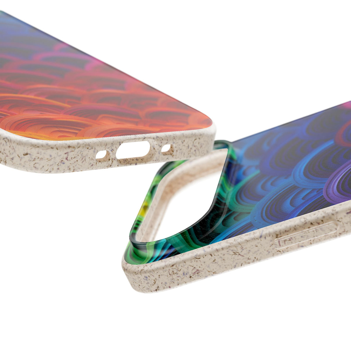 Rainbow Scales Phone Case | Biodegradable Case