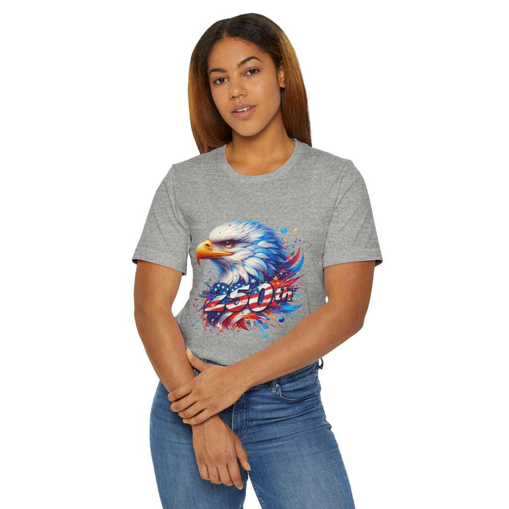 American Eagle 250th Anniversary T-Shirt | Patriotic Independence Design