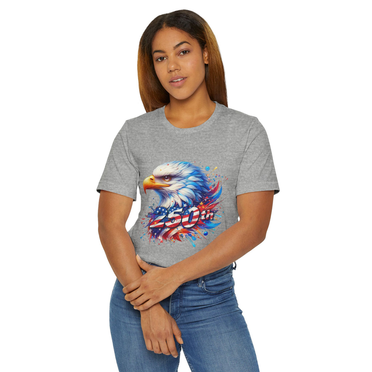American Eagle 250th Anniversary T-Shirt | Patriotic Independence Design