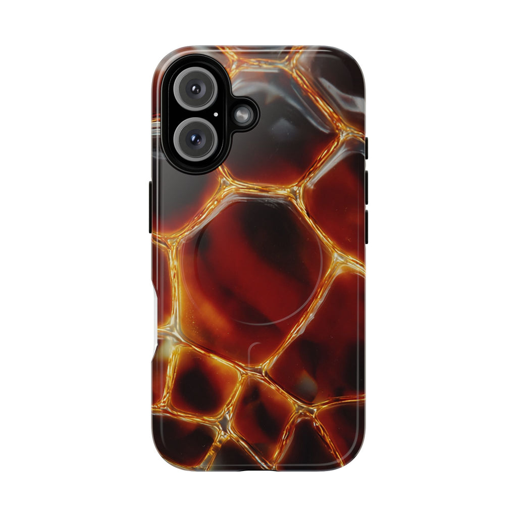 Molten Lava Phone Case | Tough Magnetic Case