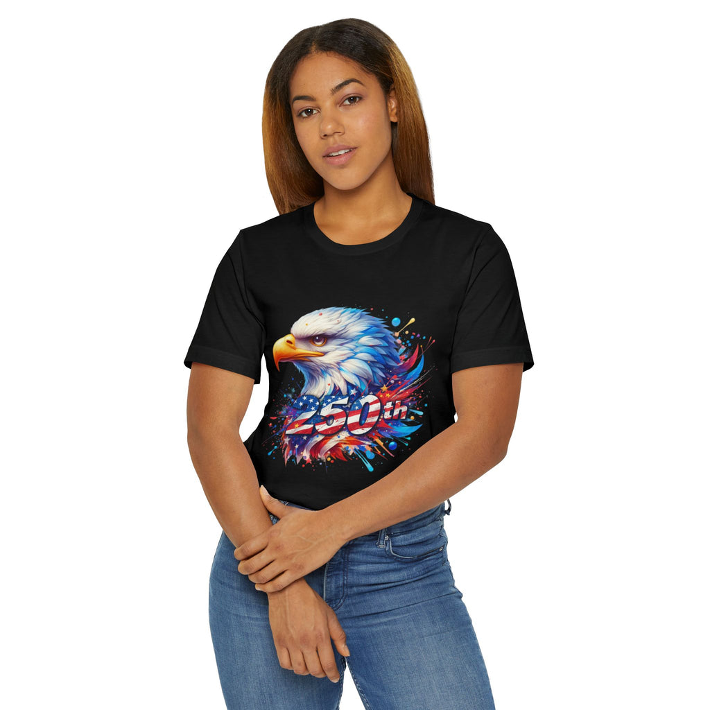 American Eagle 250th Anniversary T-Shirt | Patriotic Independence Design
