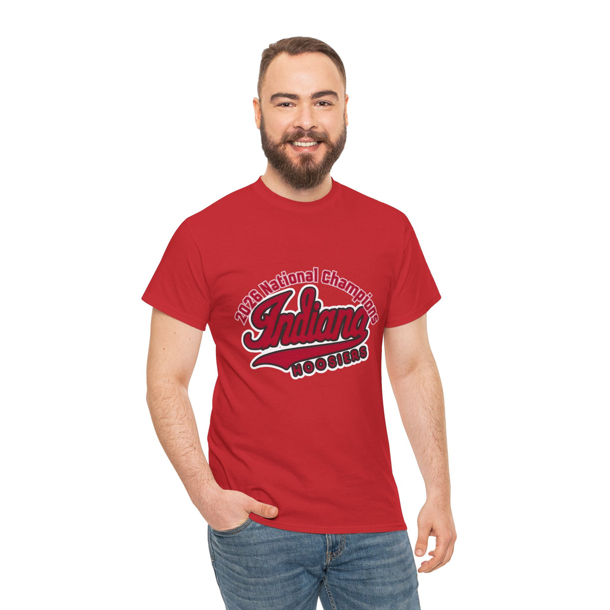 Indiana Hoosiers 2026 Championship T-shirt| IU FOOTBALL Dan Tee