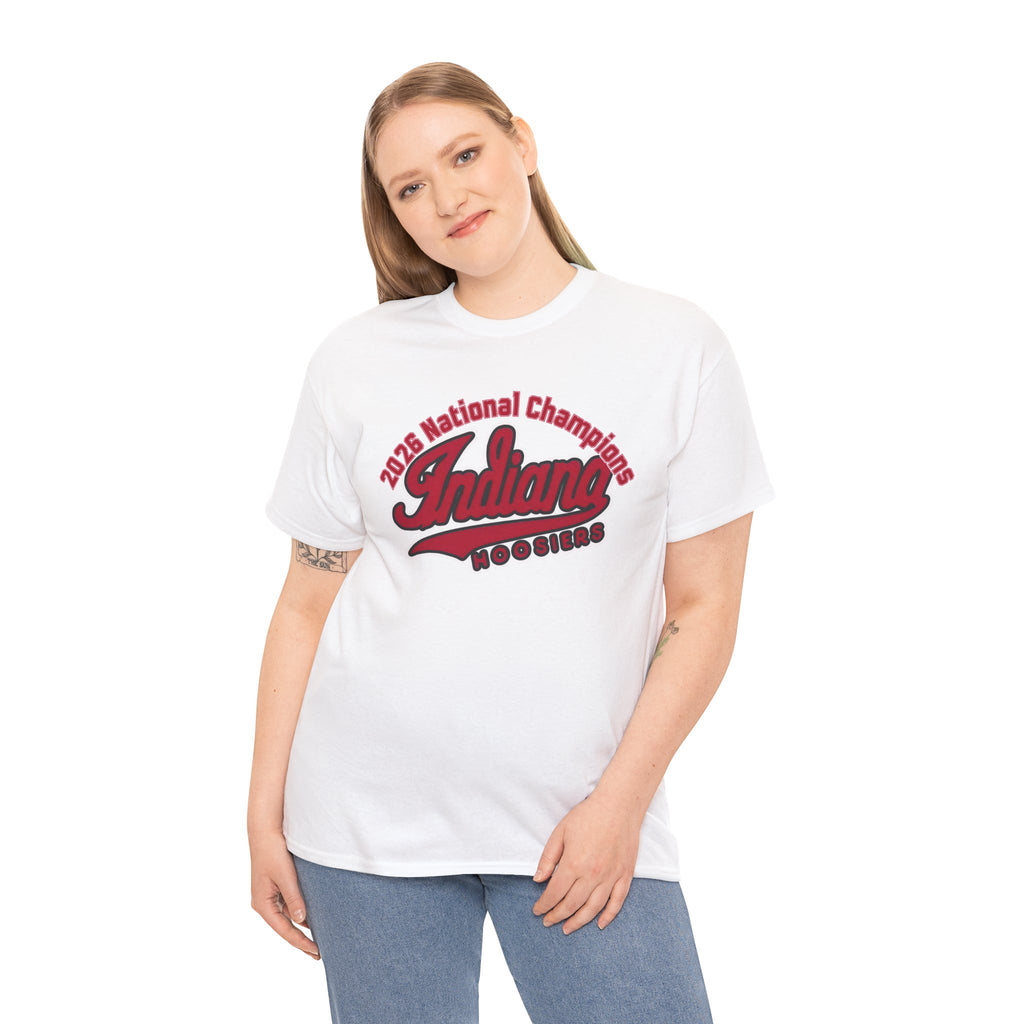 Indiana Hoosiers 2026 National Champions T-Shirt | IU Football Shirt | College Football Fan Tee | Hoosier Pride Game Day Shirt