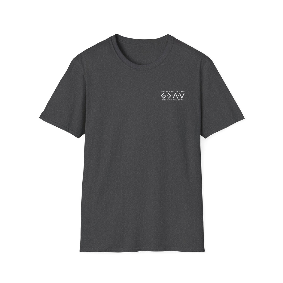 Christian Whisper Unisex Softstyle T-Shirt, Faith-Based Tee, Comfortable Light-weight Shirt for Enthusiasts