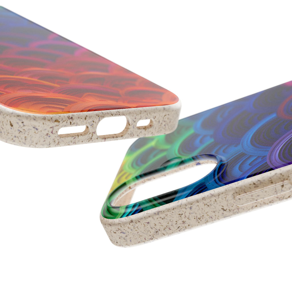 Rainbow Scales Phone Case | Biodegradable Case