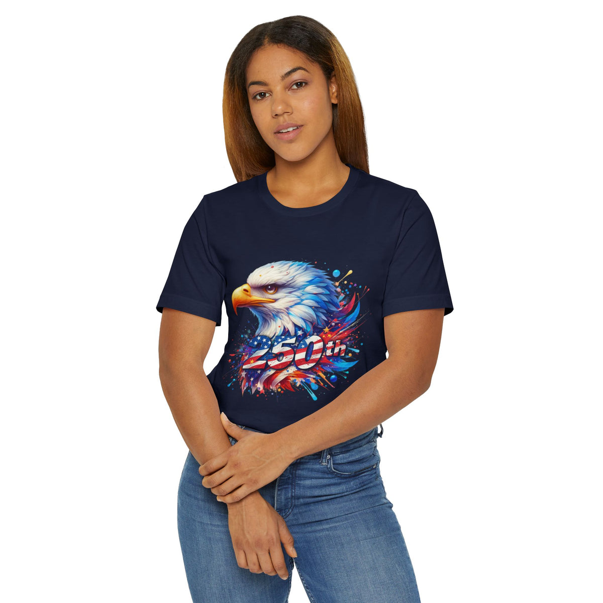 American Eagle 250th Anniversary T-Shirt | Patriotic Independence Design