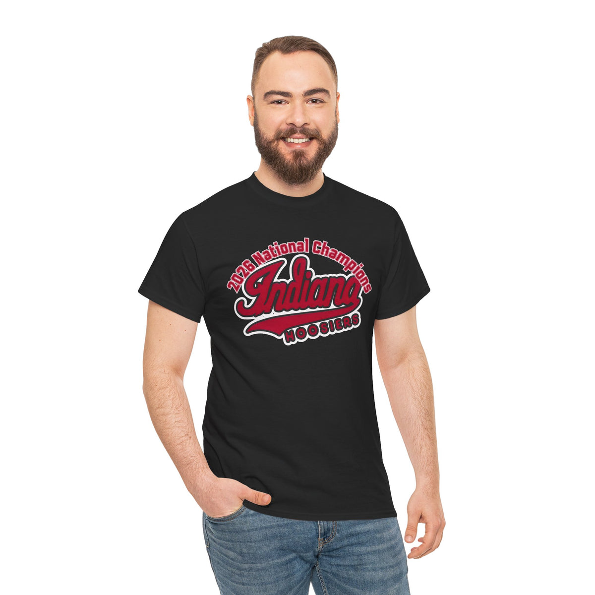 Indiana Hoosiers 2026 National Champions T-Shirt | IU Football Shirt | College Football Fan Tee | Hoosier Pride Game Day Shirt