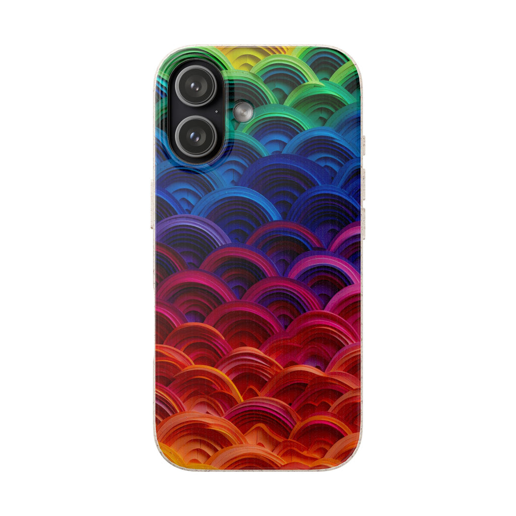 Rainbow Scales Phone Case | Biodegradable Case
