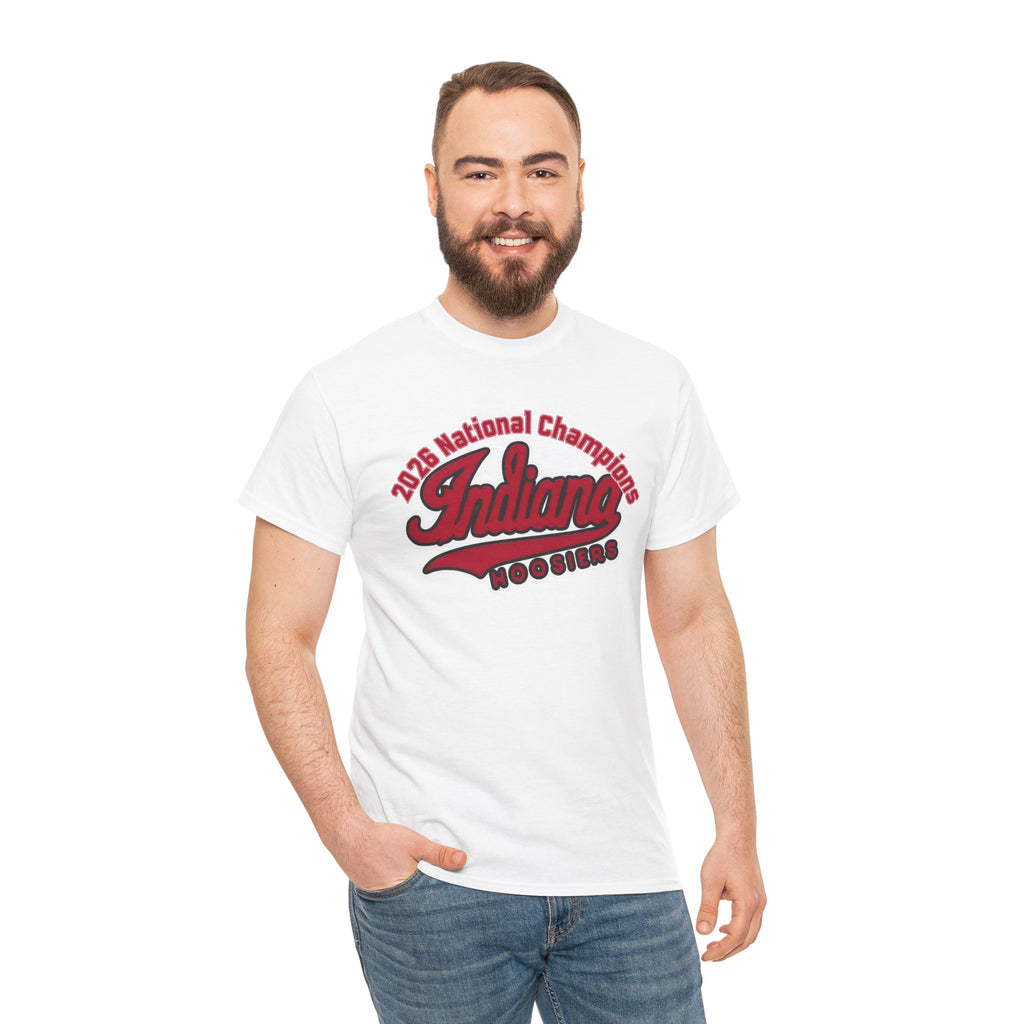 Indiana Hoosiers 2026 National Champions T-Shirt | IU Football Shirt | College Football Fan Tee | Hoosier Pride Game Day Shirt