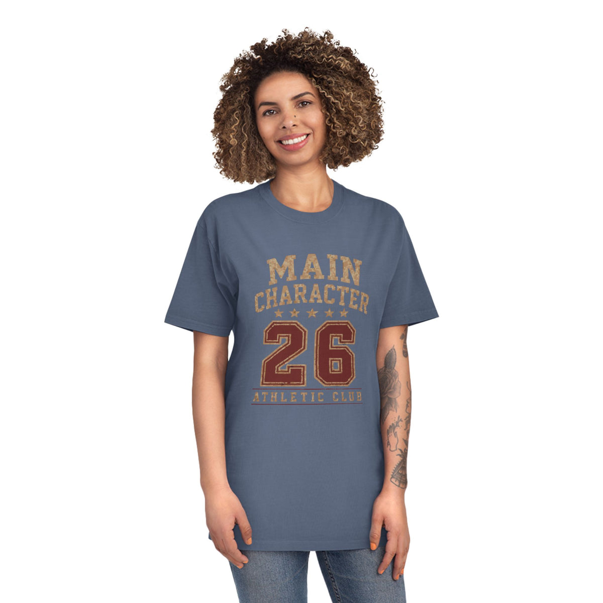 Varsity 26 Number Tee Vintage Athletic Jersey Style Shirt | Teen Retro Sports