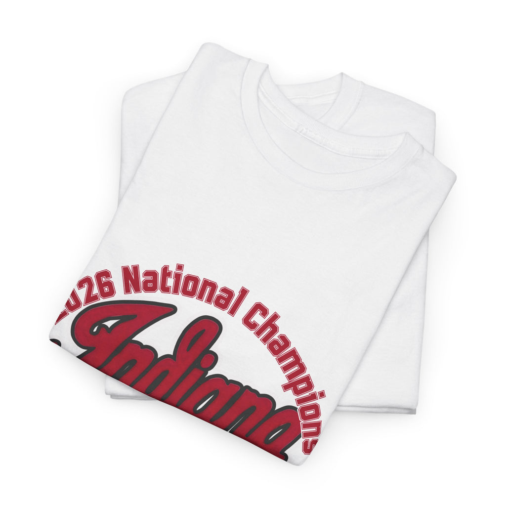 Indiana Hoosiers 2026 Championship T-shirt| IU FOOTBALL Dan Tee