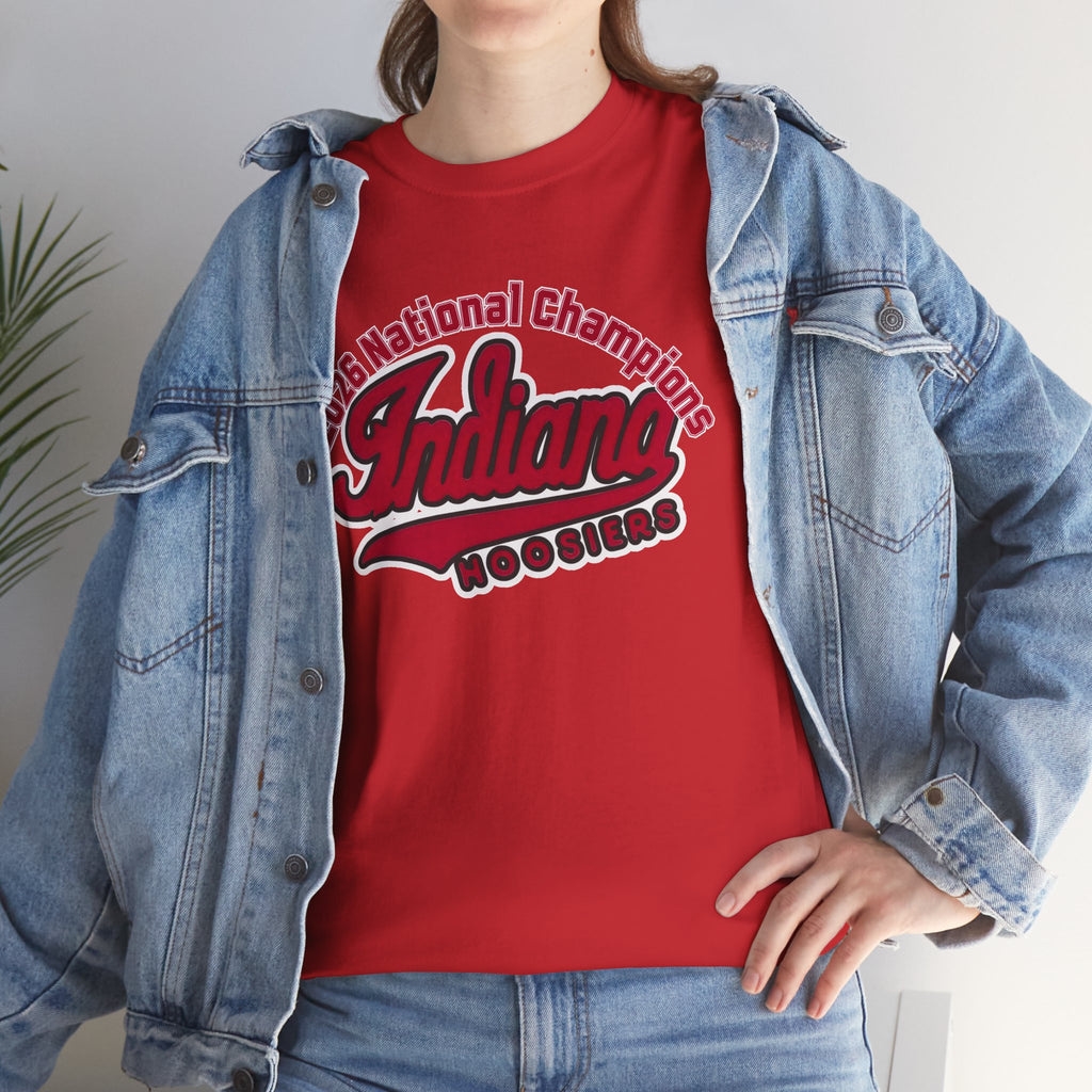 Indiana Hoosiers 2026 National Champions T-Shirt | IU Football Shirt | College Football Fan Tee | Hoosier Pride Game Day Shirt