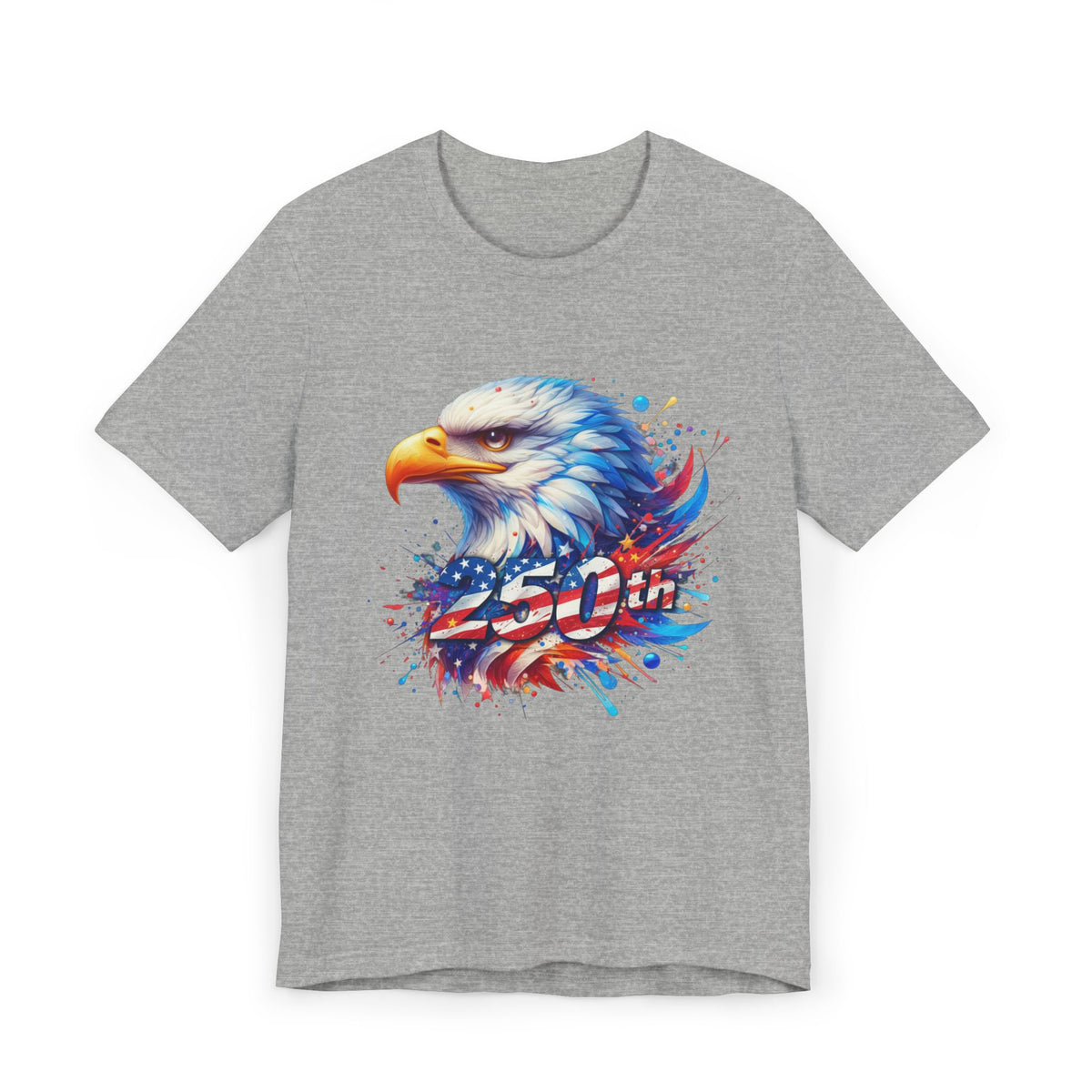 American Eagle 250th Anniversary T-Shirt | Patriotic Independence Design