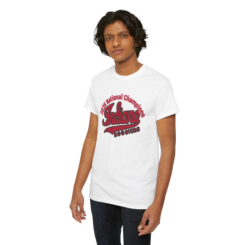 Indiana Hoosiers 2026 National Champions T-Shirt | IU Football Shirt | College Football Fan Tee | Hoosier Pride Game Day Shirt