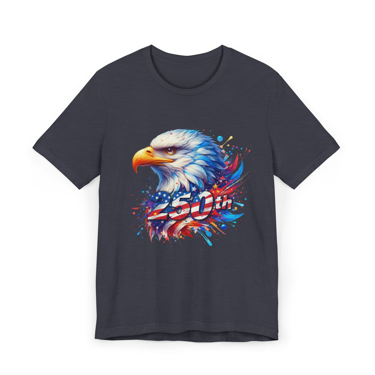 American Eagle 250th Anniversary T-Shirt | Patriotic Independence Design
